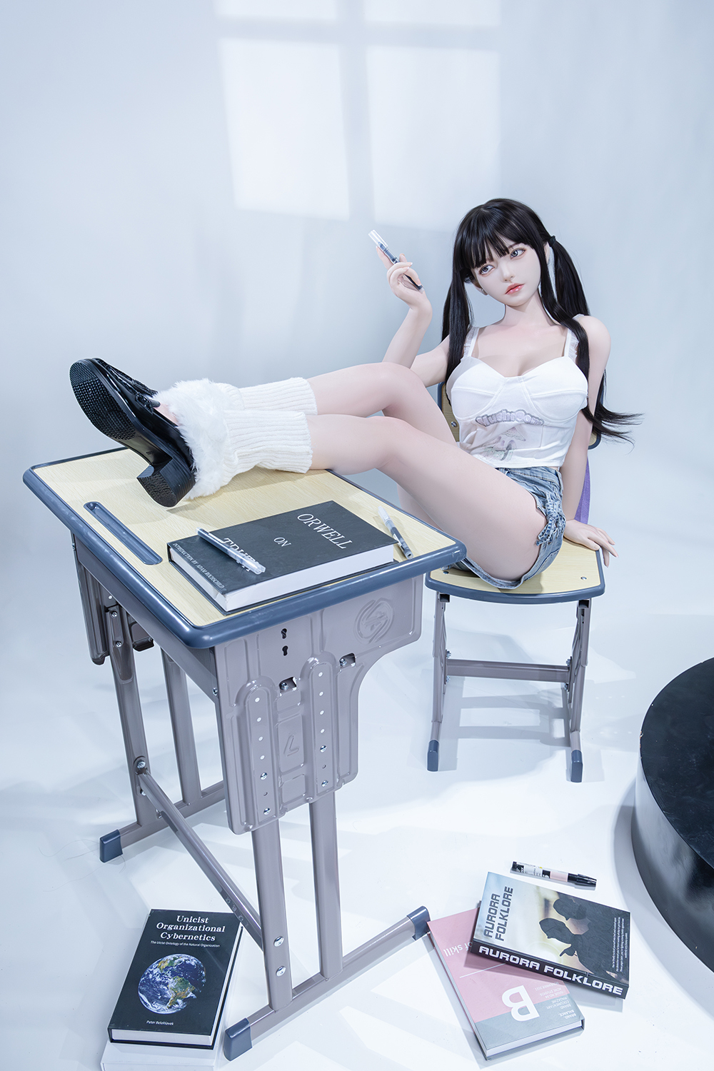 150cm C-Cup Silicone Sex Doll - Elsineth Realistic Skin Texture Silicone Sex Doll – Touch of Reality