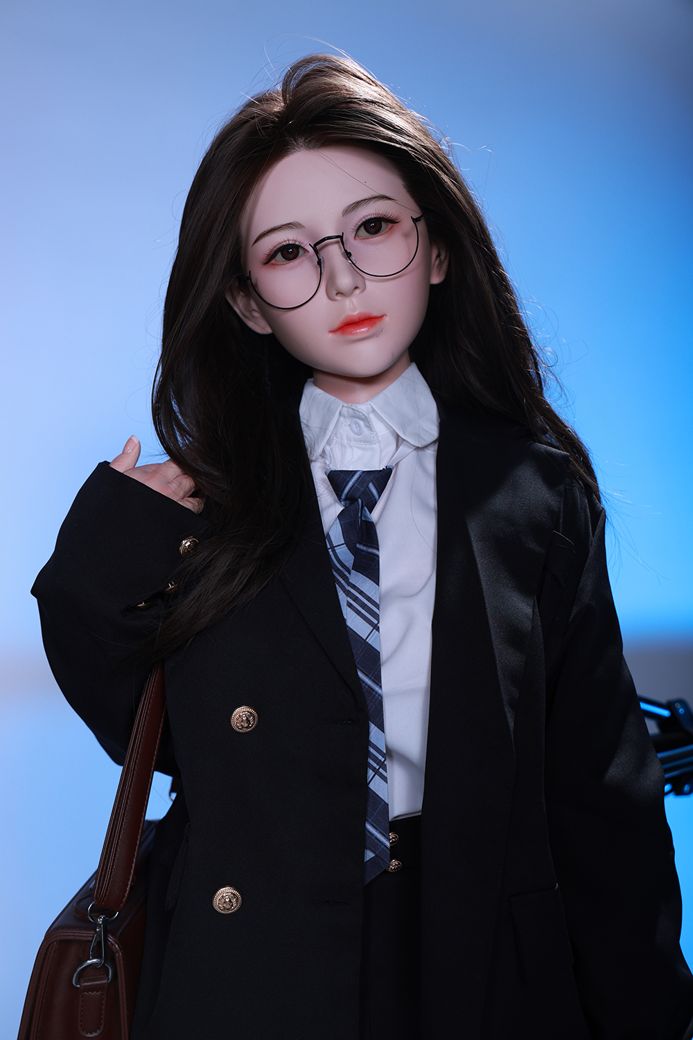 168cm D-Cup Silicone Sex Doll - Anon | School Girl Cosplay, Realistic Silicone Features