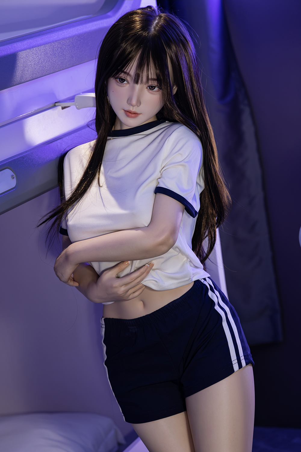 150cm C-Cup Silicone Sex Doll - Aeralyn Slim Body Silicone Doll with Long Legs