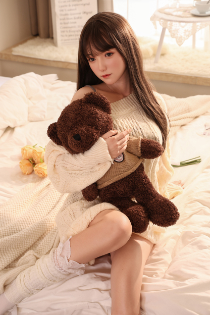 158cm D-Cup Silicone Sex Doll - Vaelina-DollsLover Official Store