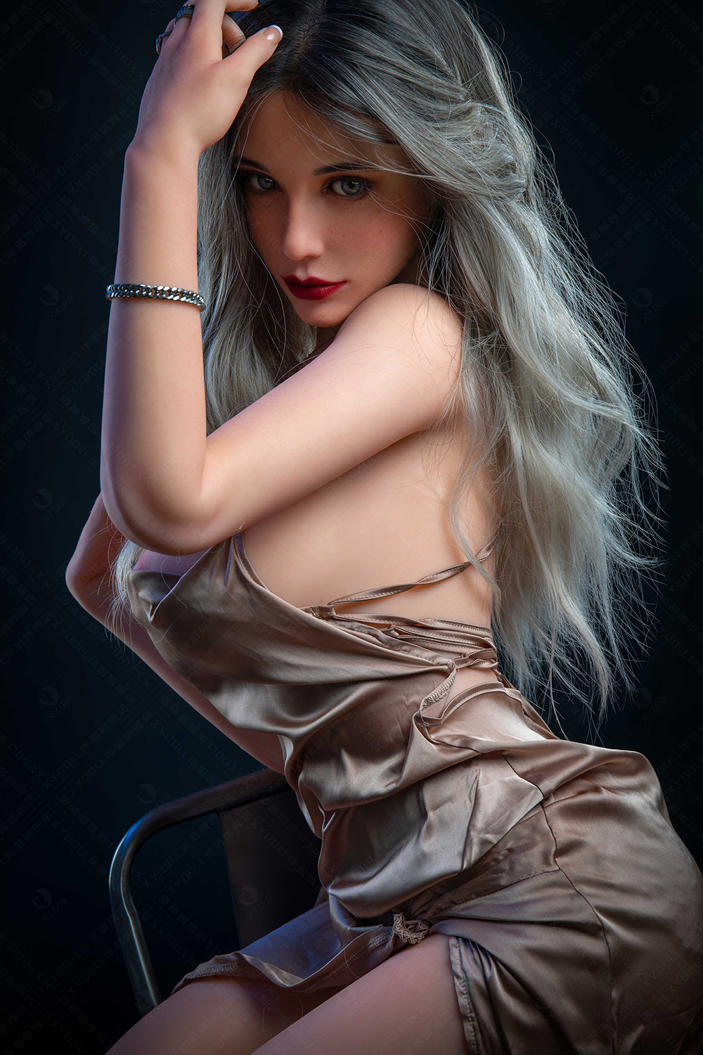 158cm D-Cup Silicone Sex Doll - Heiryn Touchable Realistic Silicone Doll with Premium Softness