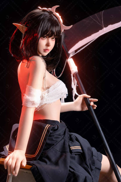 150cm  Silicone Realistic Cute Black Hair Sex Doll - Kaevira for Sale | DollsLover Official Store | Qita Doll
