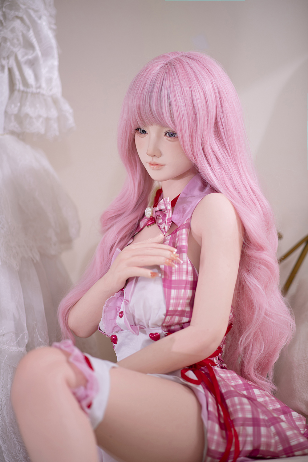 158cm D-Cup Silicone Sex Doll - Uvenelle Customizable Silicone Love Doll, Ultra Realistic Features