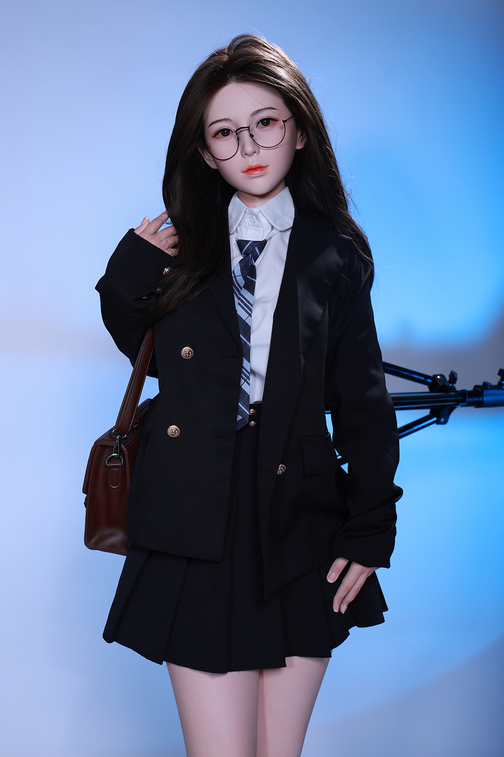 168cm D-Cup Silicone Sex Doll - Anon | School Girl Cosplay, Realistic Silicone Features