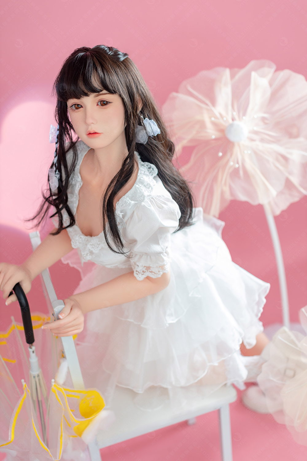 150cm C-Cup Silicone Sex Doll - Jaelith Petite Silicone Love Doll for Compact Storage