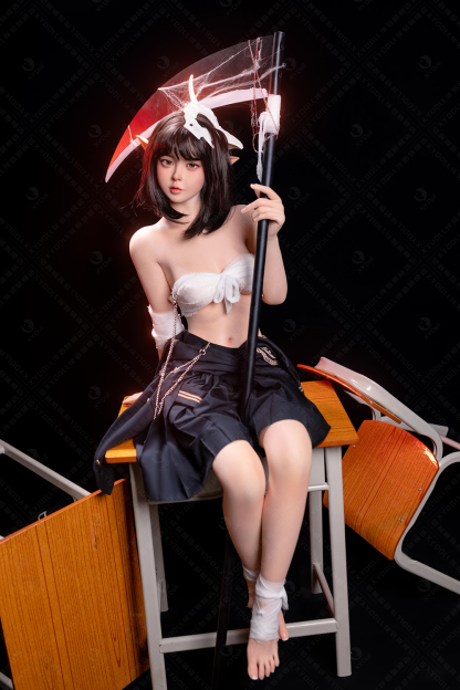 150cm  Silicone Realistic Cute Black Hair Sex Doll - Kaevira for Sale | DollsLover Official Store | Qita Doll
