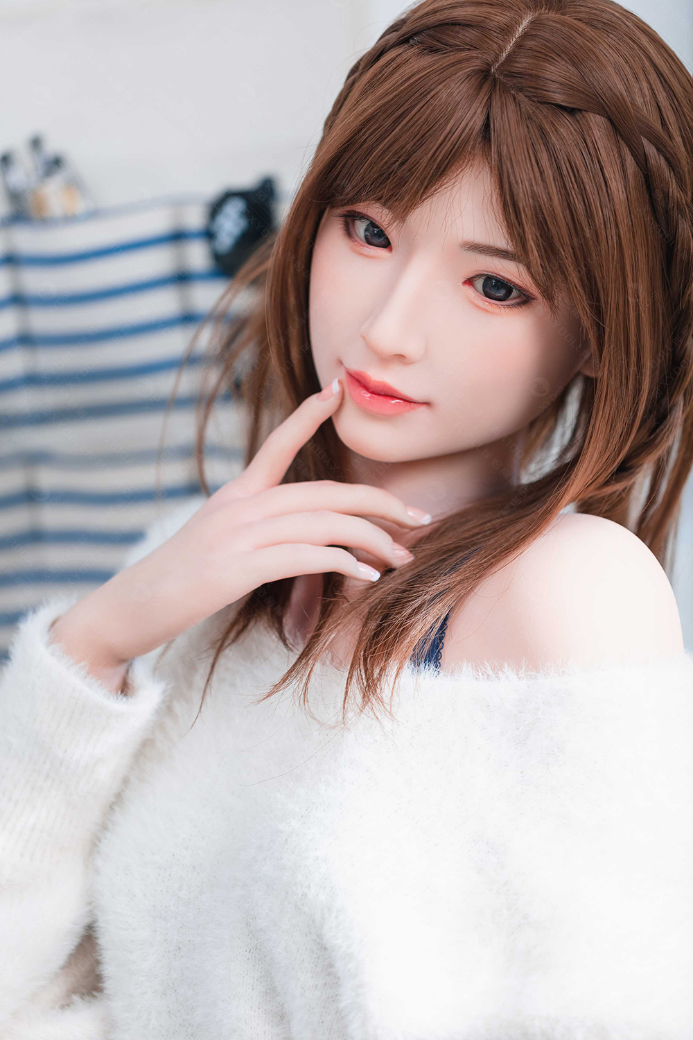 157cm A-Cup Silicone Sex Doll - Lyssira Ultra-Soft Silicone Doll for Tender Embrace