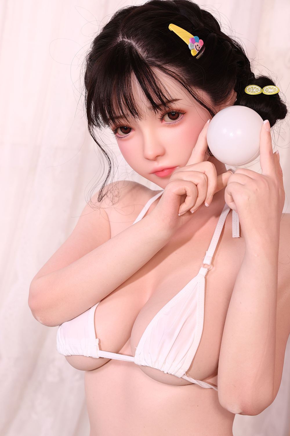 150cm C-Cup Silicone Sex Doll - Xendria Silicone Love Doll with Plus Size Options