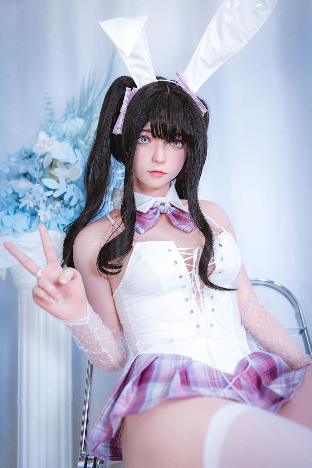 158cm D-Cup Silicone Sex Doll - Cassaria Soft Silicone Sex Doll with Skin-Like Touch Sensation