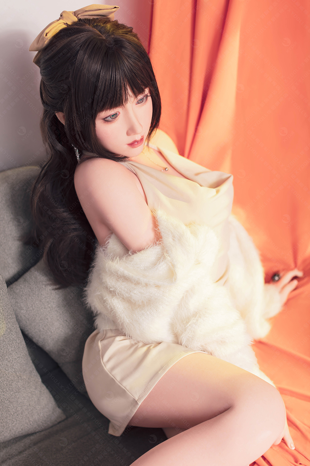 158cm D-Cup Silicone Sex Doll - Gracira Skin-Safe Silicone Sex Doll with Tender Touch