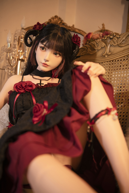 158cm D-Cup Silicone Sex Doll - Zevina-DollsLover Official Store