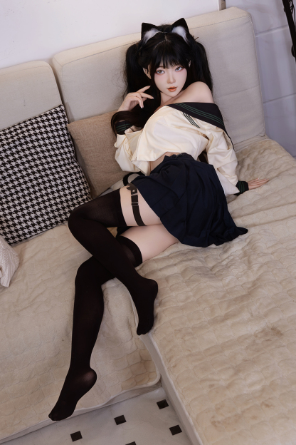 150cm C-Cup Silicone Luxury Cosplay Black Hair Sex Doll - Brelissa for Sale | DollsLover Official Store | Qita Doll
