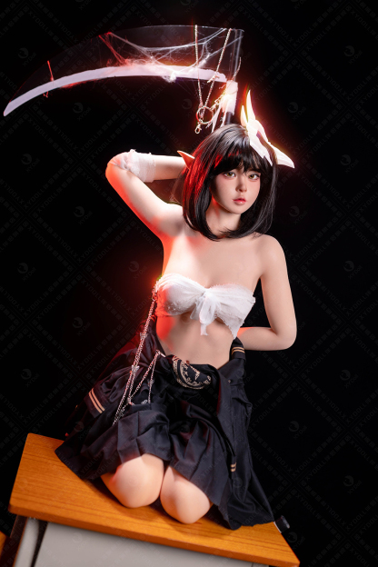 150cm  Silicone Realistic Cute Black Hair Sex Doll - Kaevira for Sale | DollsLover Official Store | Qita Doll
