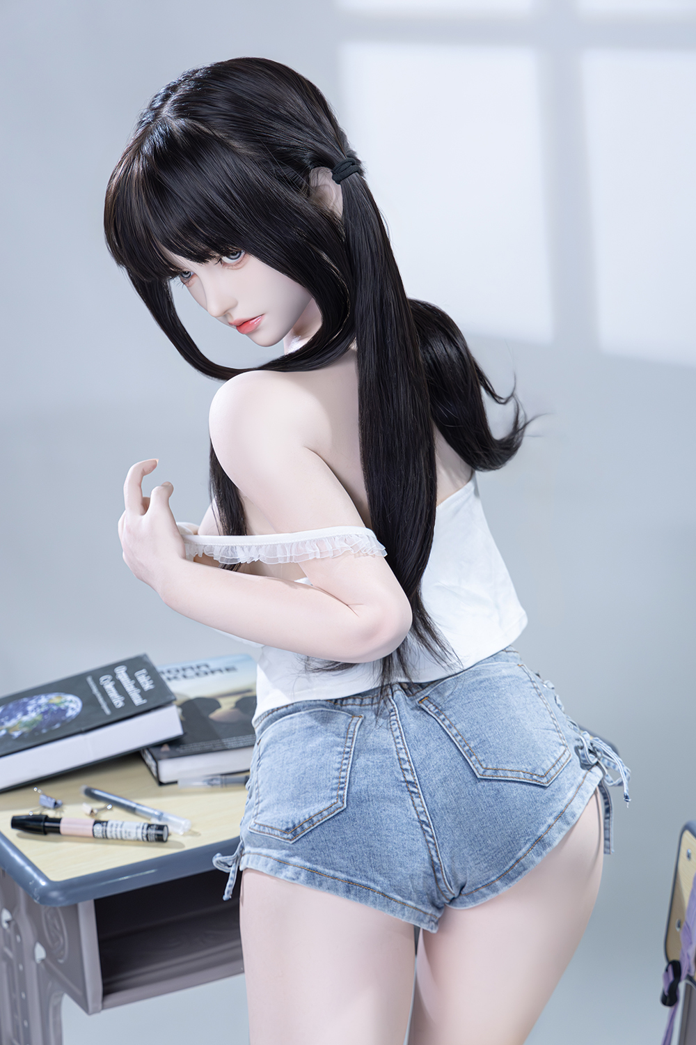 150cm C-Cup Silicone Sex Doll - Elsineth Realistic Skin Texture Silicone Sex Doll – Touch of Reality