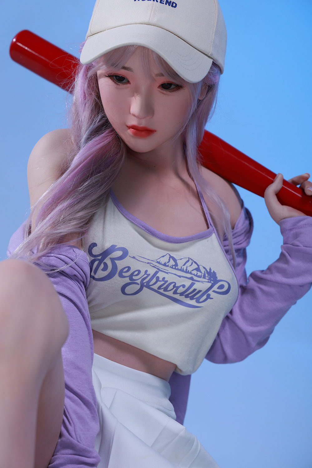 168cm D-Cup Silicone Sex Doll - Marlen | Baseball Girl Cosplay, Realistic Silicone Features