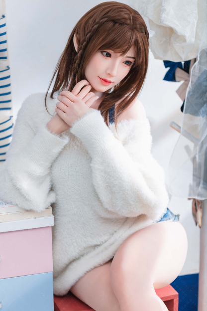 157cm A-Cup Silicone Sex Doll - Lyssira-DollsLover Official Store