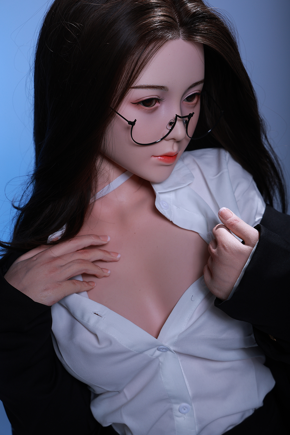 168cm D-Cup Silicone Sex Doll - Anon | School Girl Cosplay, Realistic Silicone Features