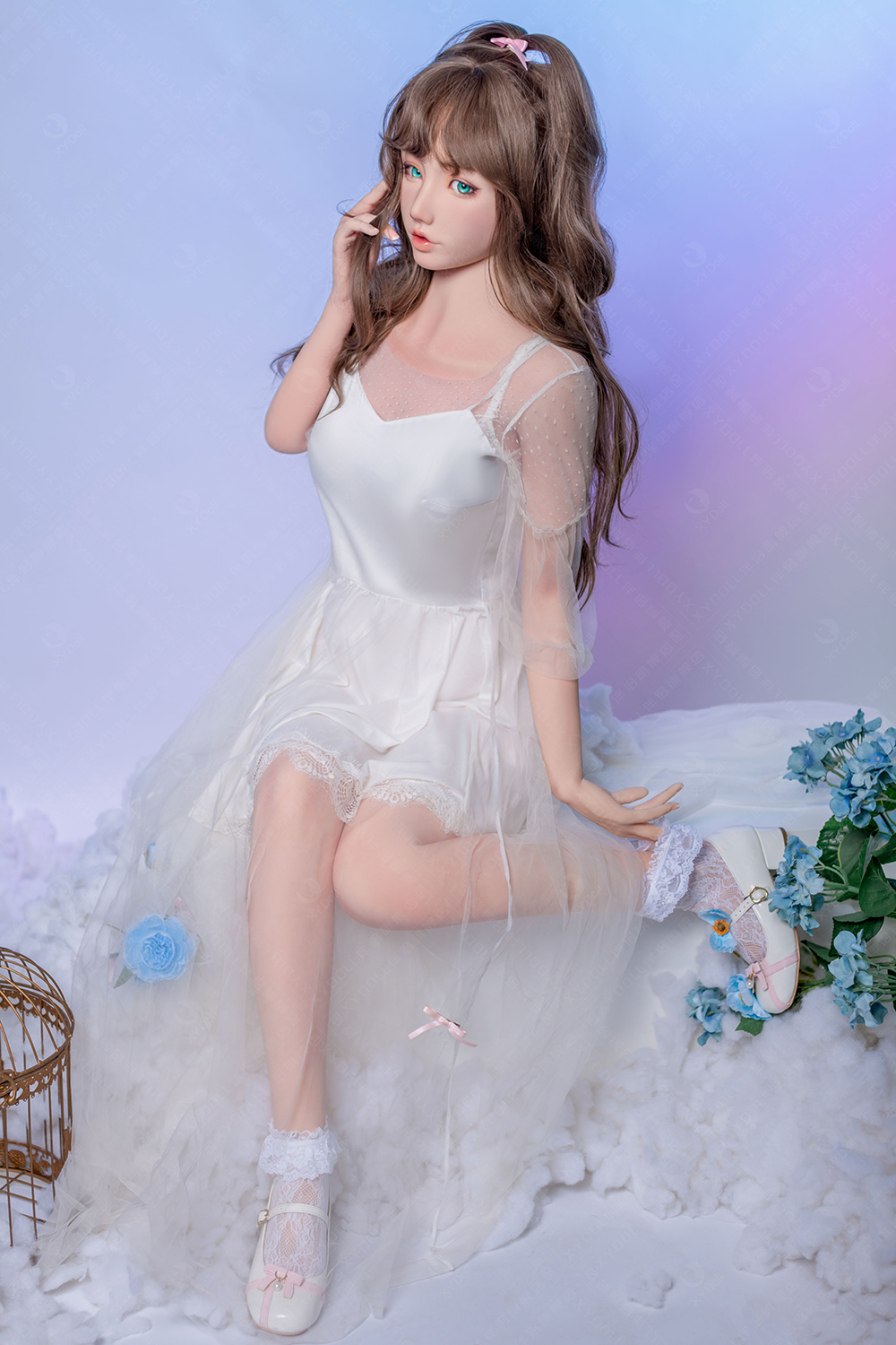 168cm D-Cup Silicone Sex Doll - Lenora | Innocent and Cute, Realistic Silicone Features