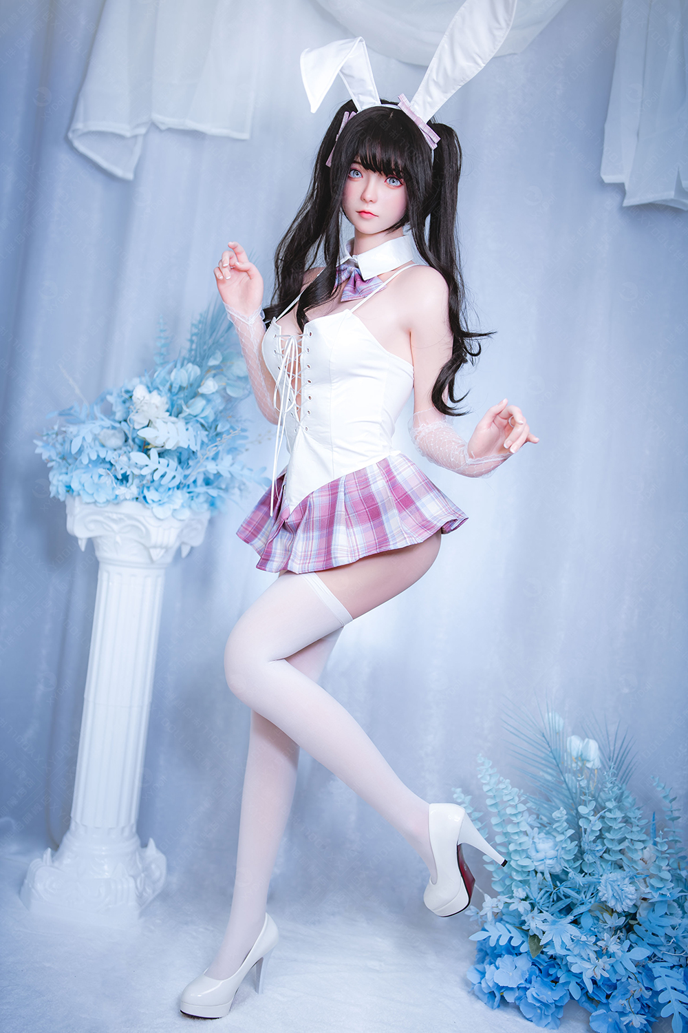 158cm D-Cup Silicone Sex Doll - Cassaria Soft Silicone Sex Doll with Skin-Like Touch Sensation