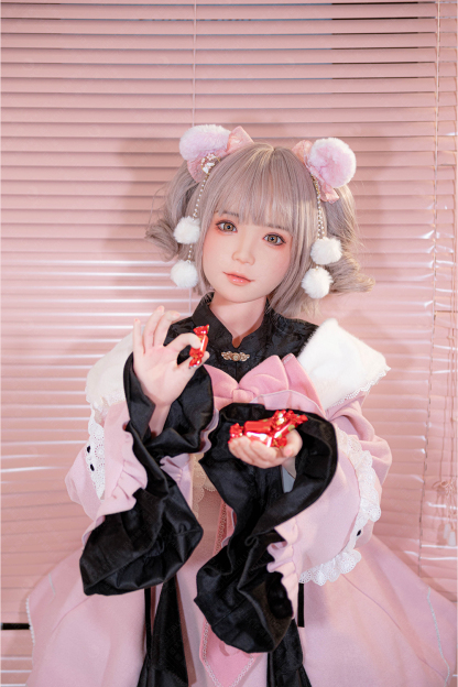 150cm C-Cup Silicone Lifelike Cosplay Pink Hair Sex Doll - Serina for Sale | DollsLover Official Store | Qita Doll
