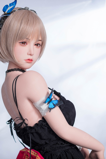 150cm C-Cup Silicone Life Size Waifu Silver Hair Sex Doll - Ilowen for Sale | DollsLover Official Store | Qita Doll
