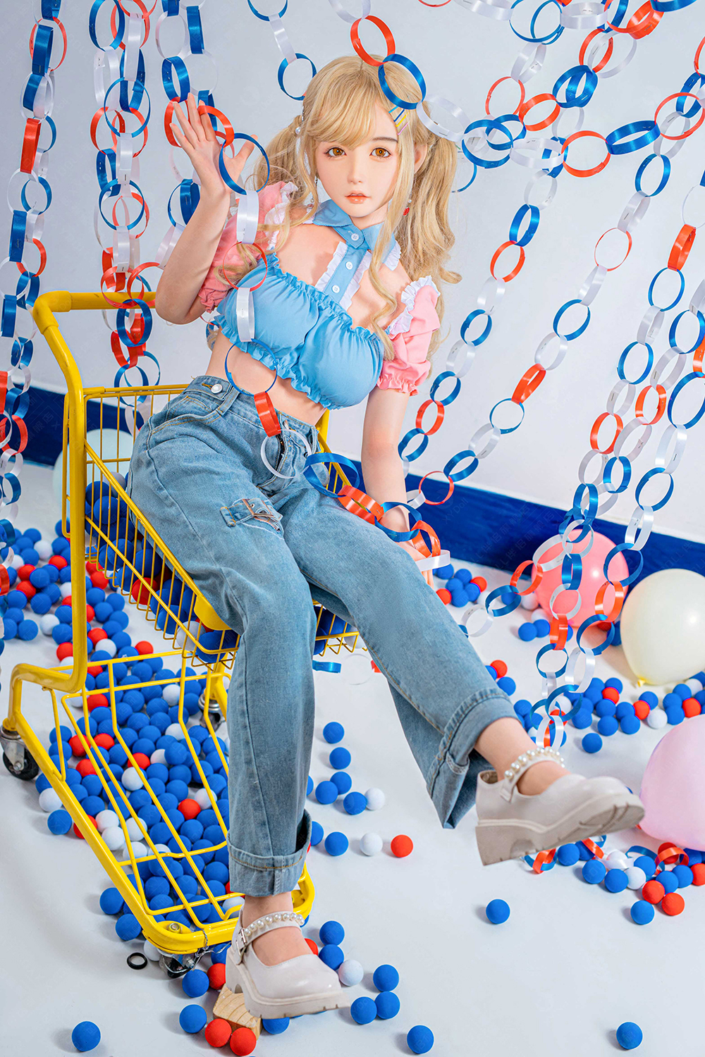 150cm C-Cup Silicone Sex Doll - Freyana Silicone Doll with Realistic Breasts and Curves