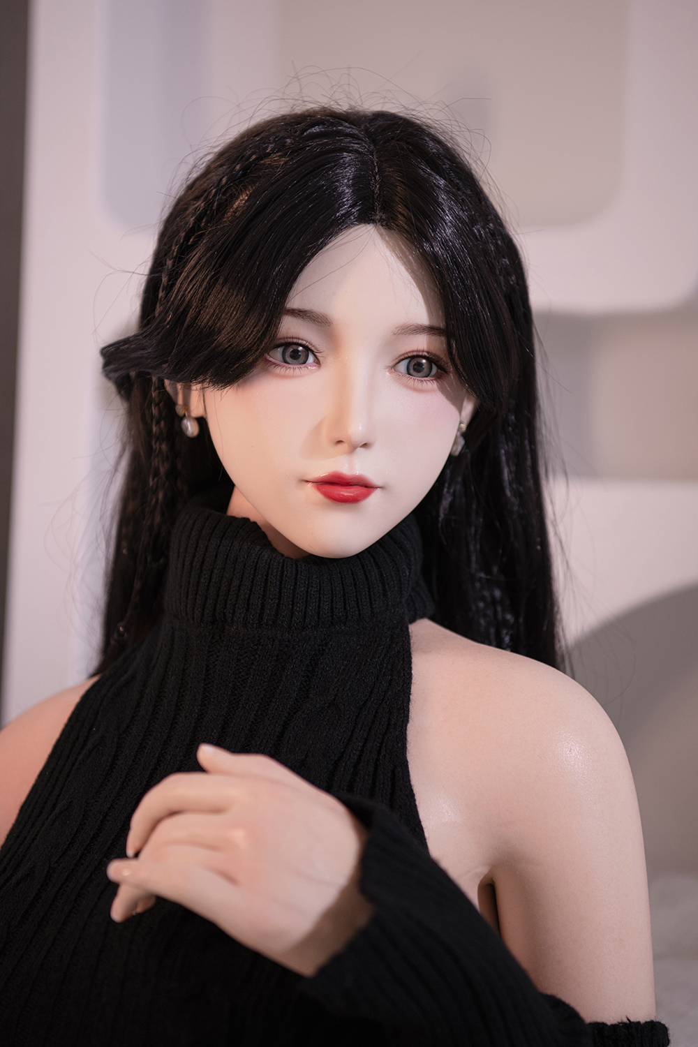 158cm D-Cup Silicone Sex Doll - Auvia Slim Silicone Love Dolls for Easy Handling