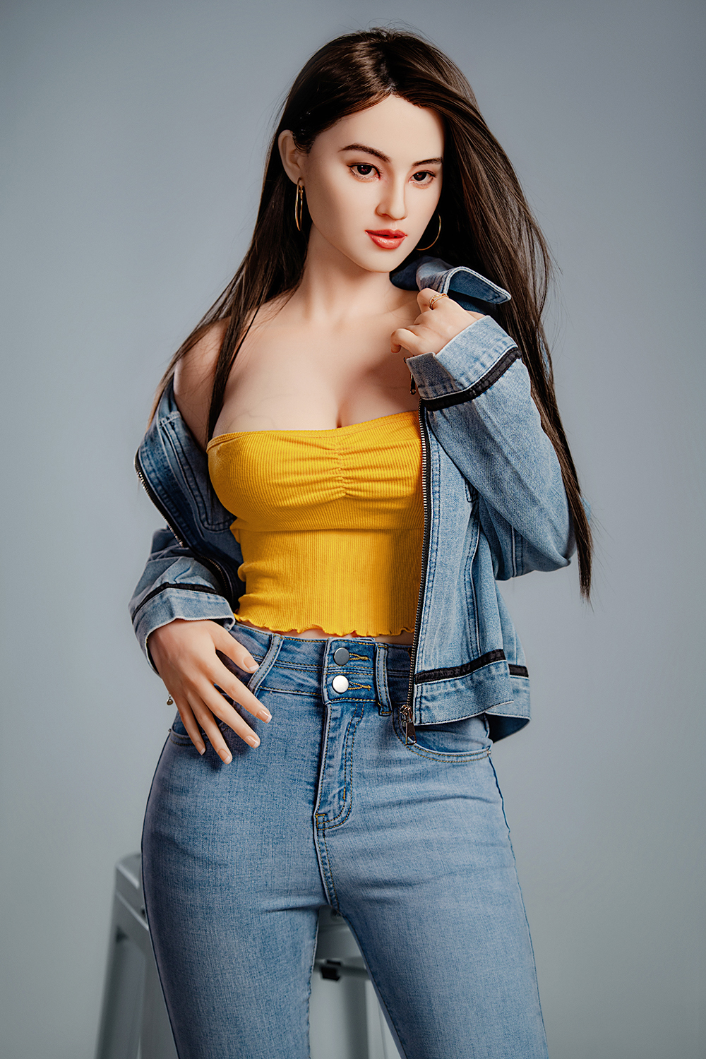 165cm C-Cup Silicone Sex Doll - Sylendra