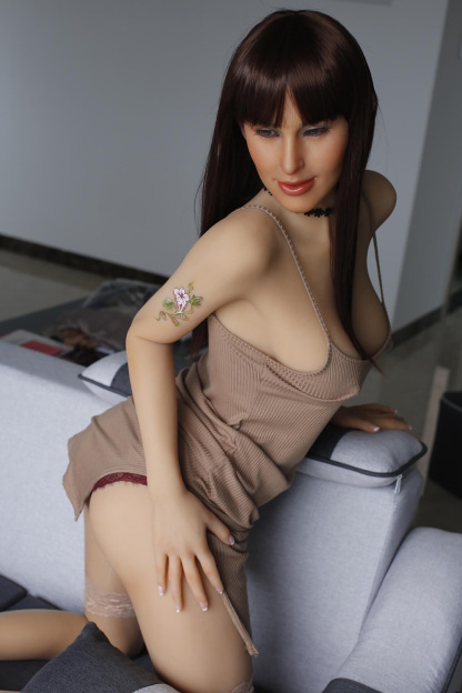 163cm F-Cup Silicone Head TPE Body Sex Doll - Quendara-DollsLover Official Store