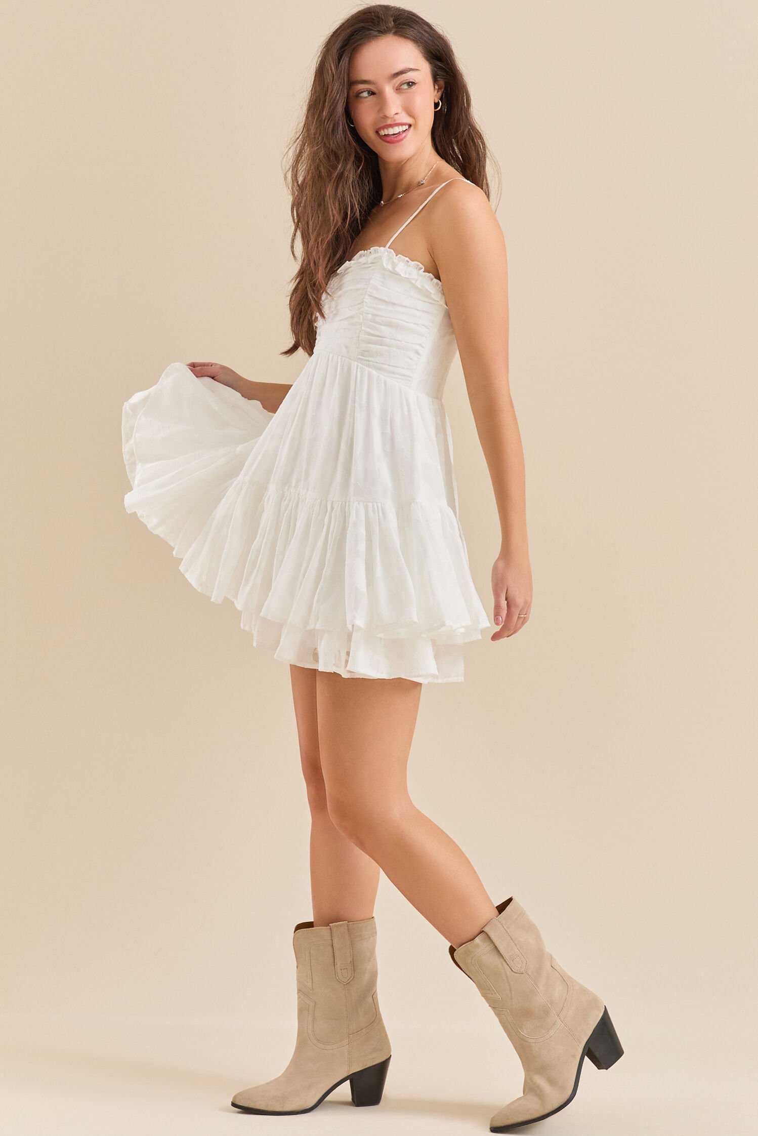 Altar'd State Harper Floral Mini Dress