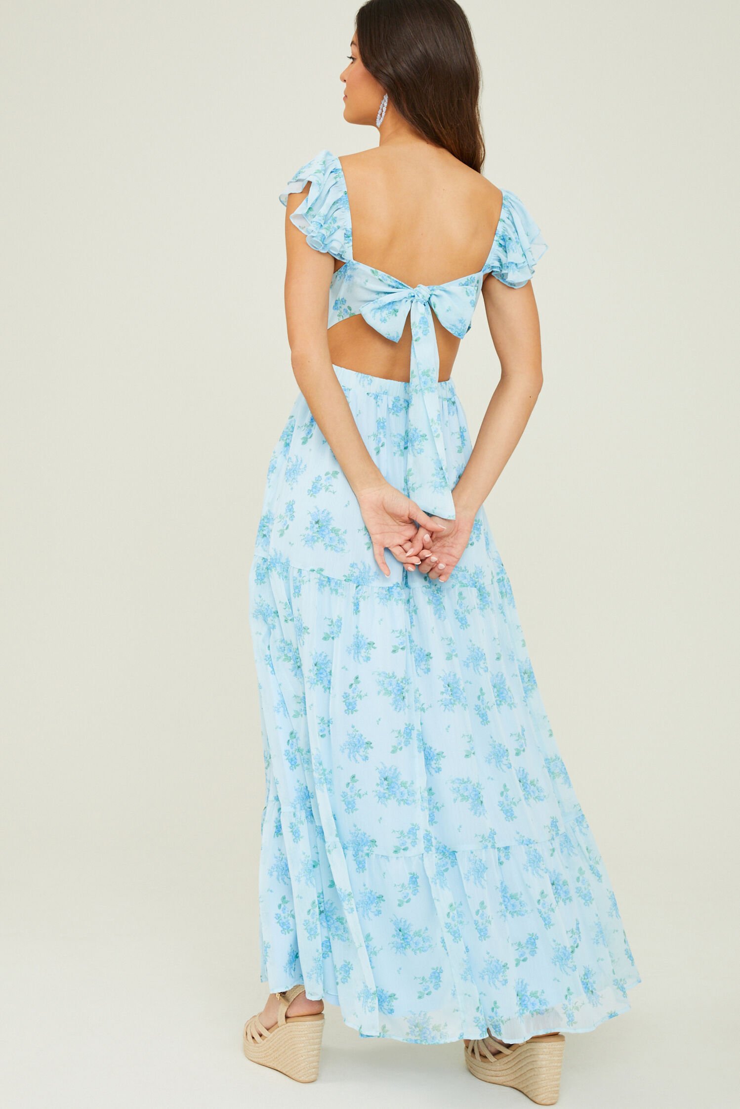Altar'd State Lotte Floral Maxi Dress