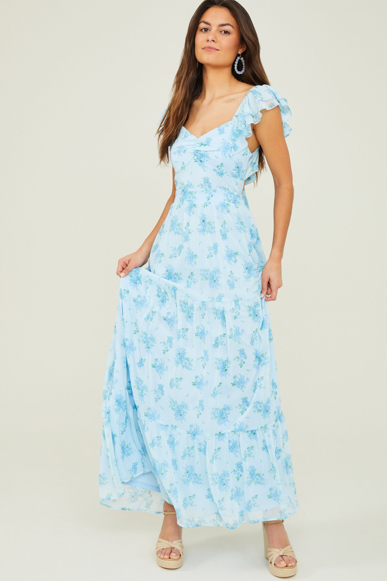 Altar'd State Lotte Floral Maxi Dress