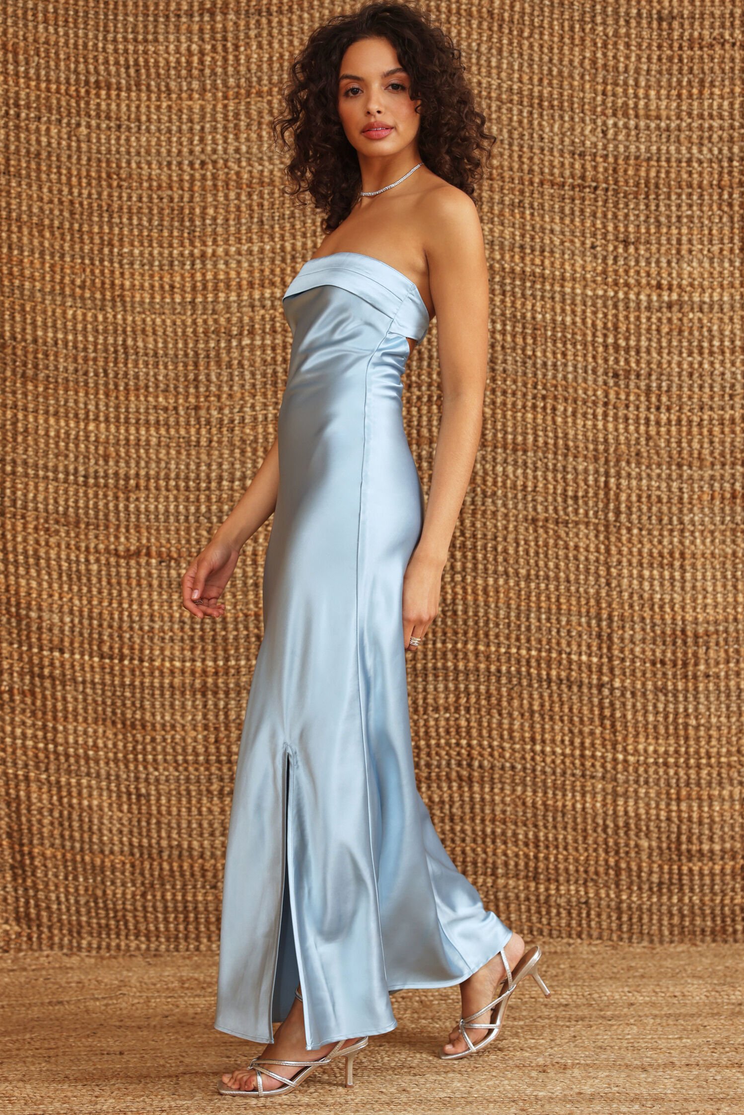 Altar'd State Paityn Strapless Maxi Dress