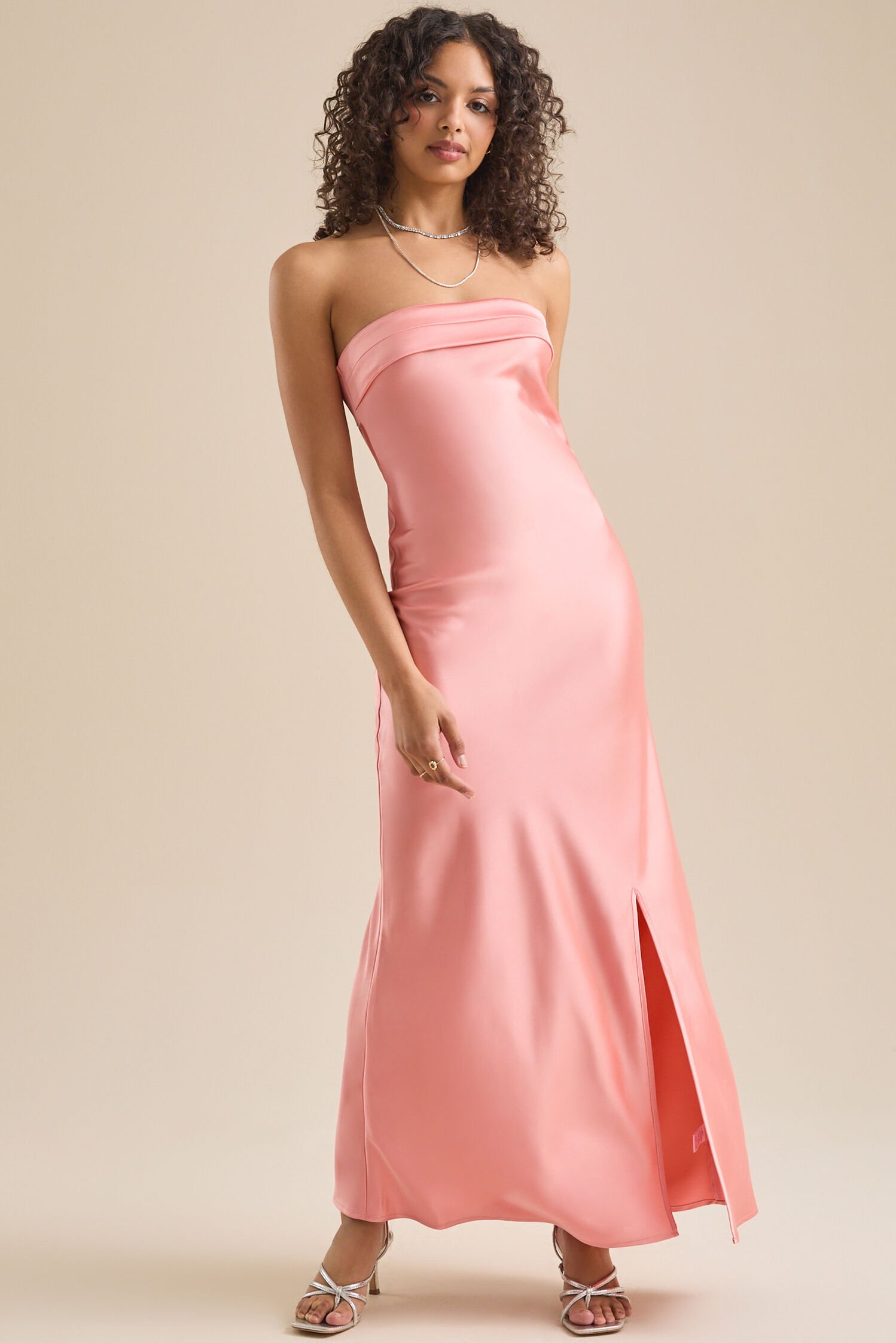 Altar'd State Paityn Strapless Maxi Dress