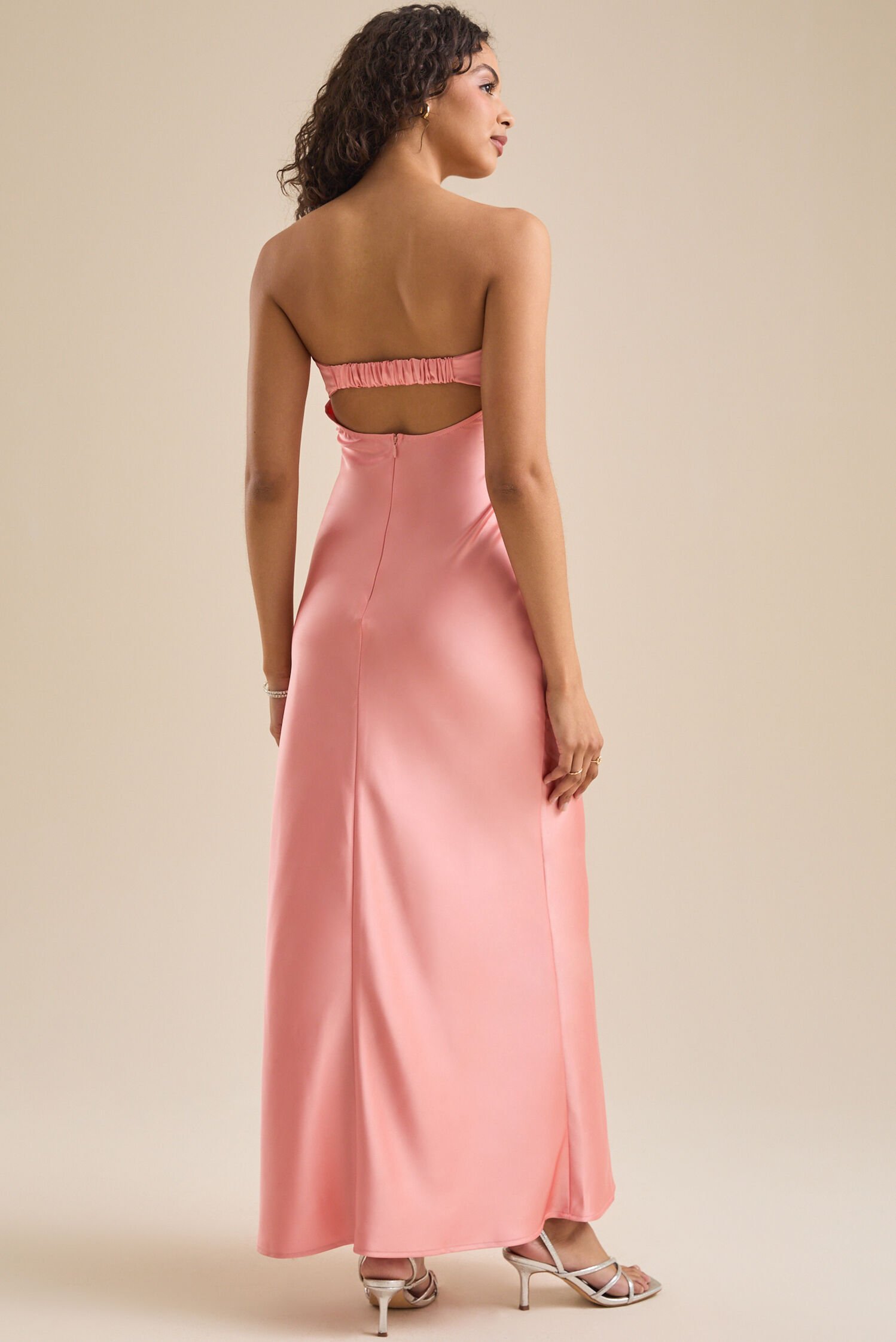 Altar'd State Paityn Strapless Maxi Dress