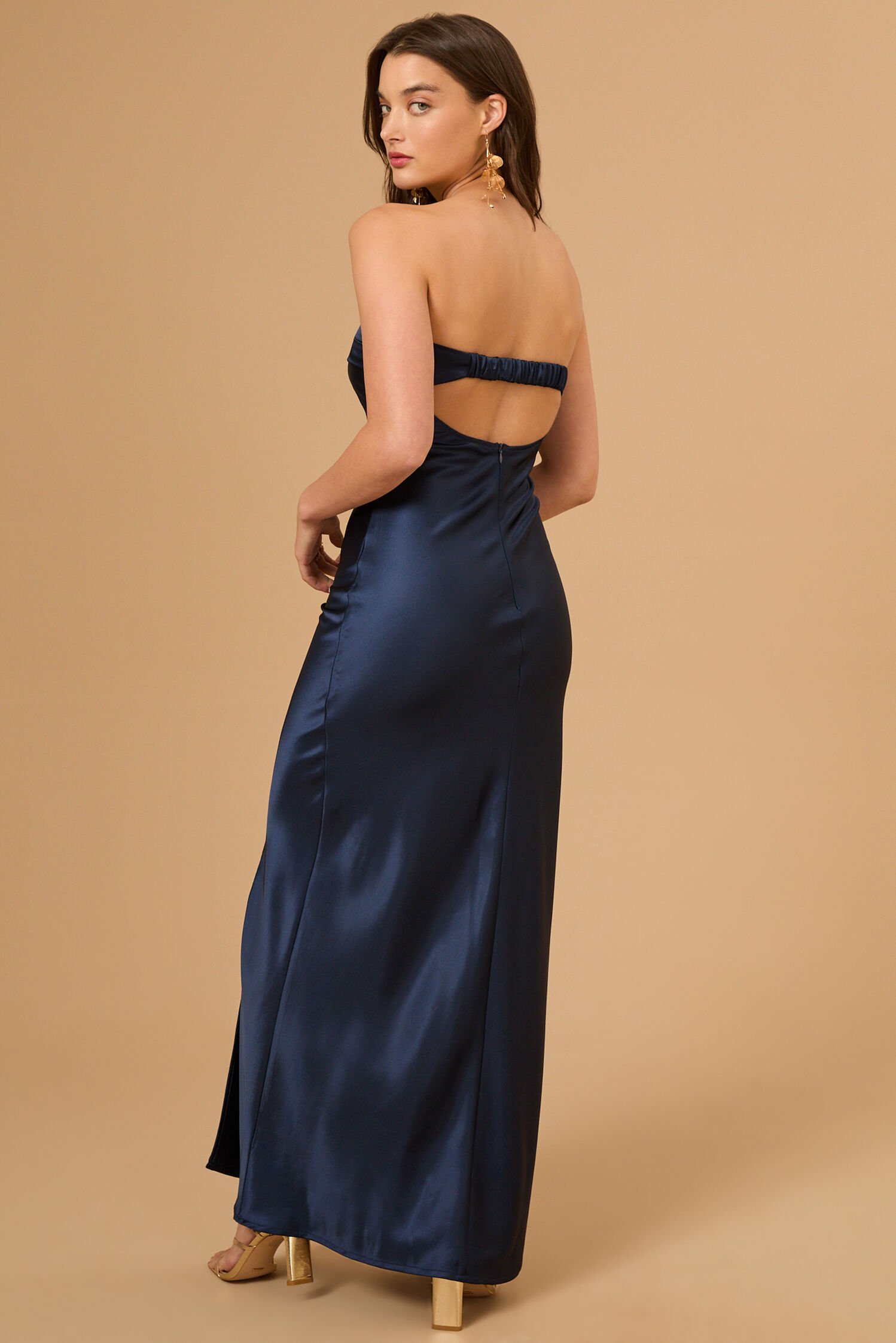Altar'd State Paityn Strapless Maxi Dress