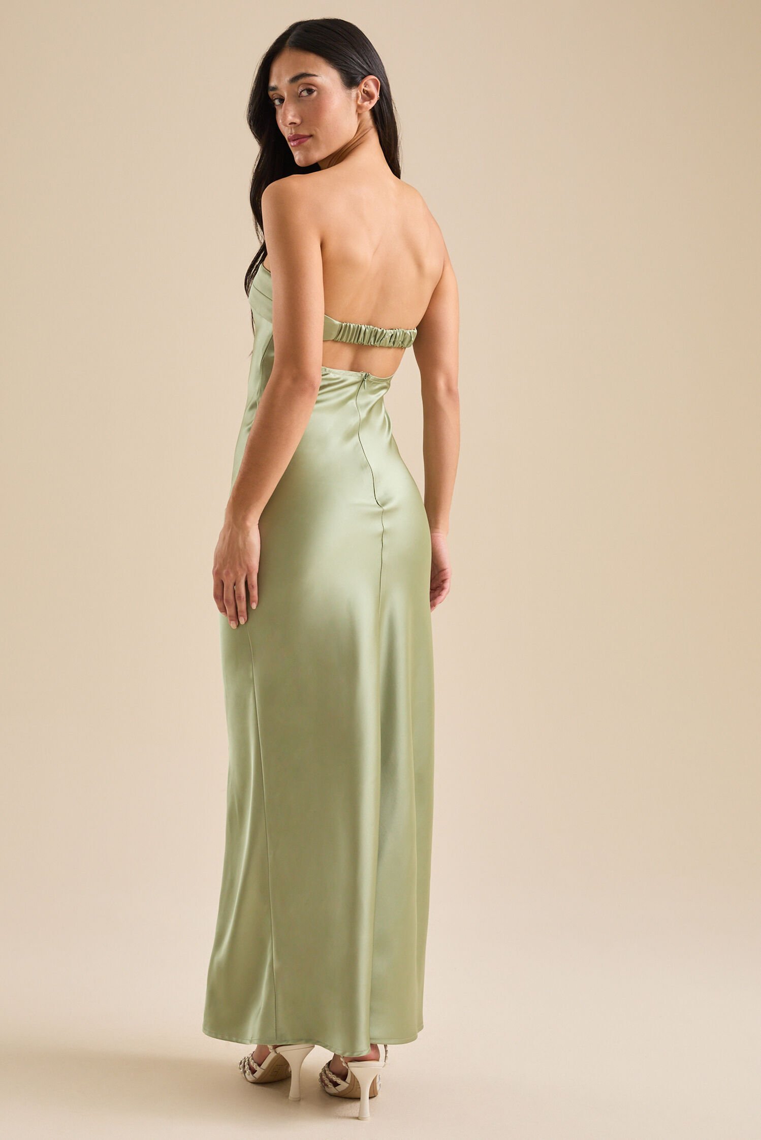 Altar'd State Paityn Strapless Maxi Dress