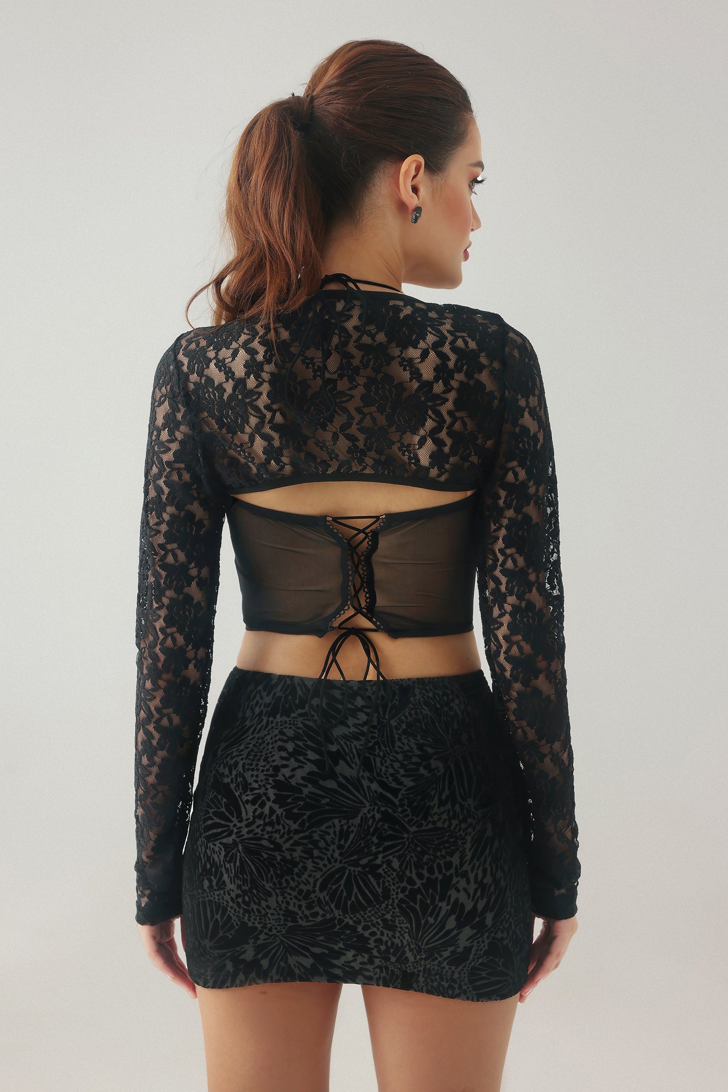 Kaia Lace Halter Top