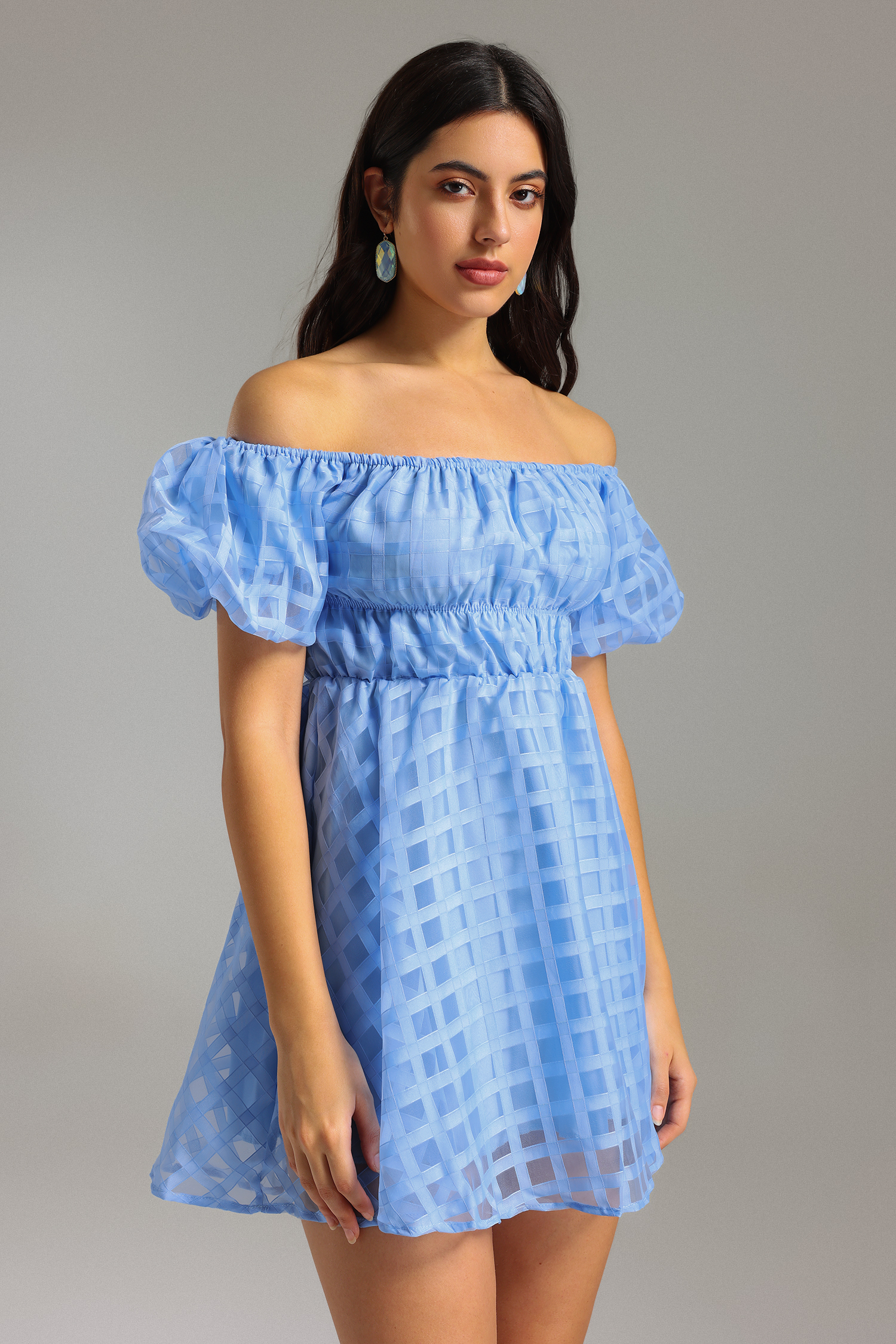 Harlow Off Shoulder Mini Dress