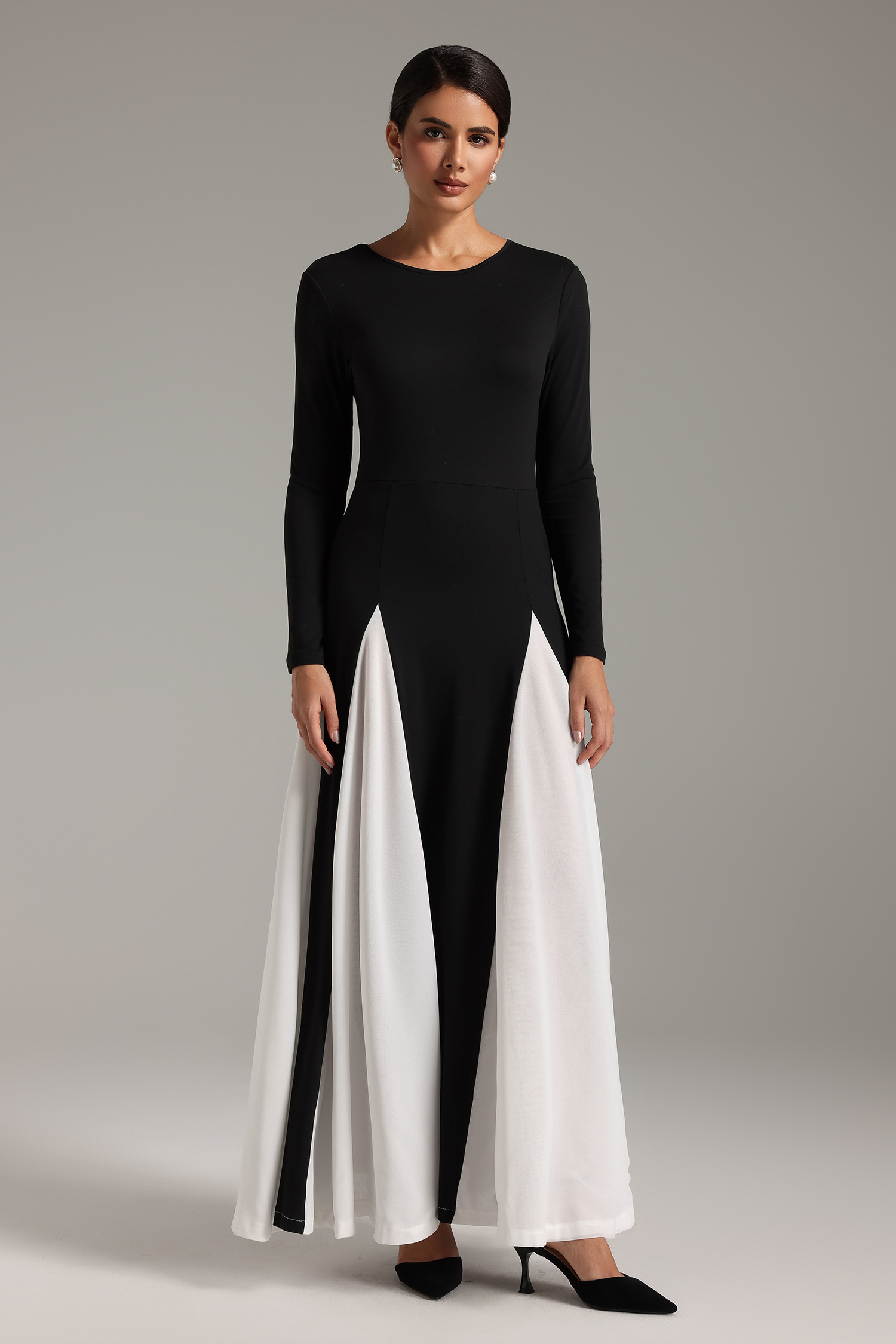 Giacinta Round Neck Maxi Dress