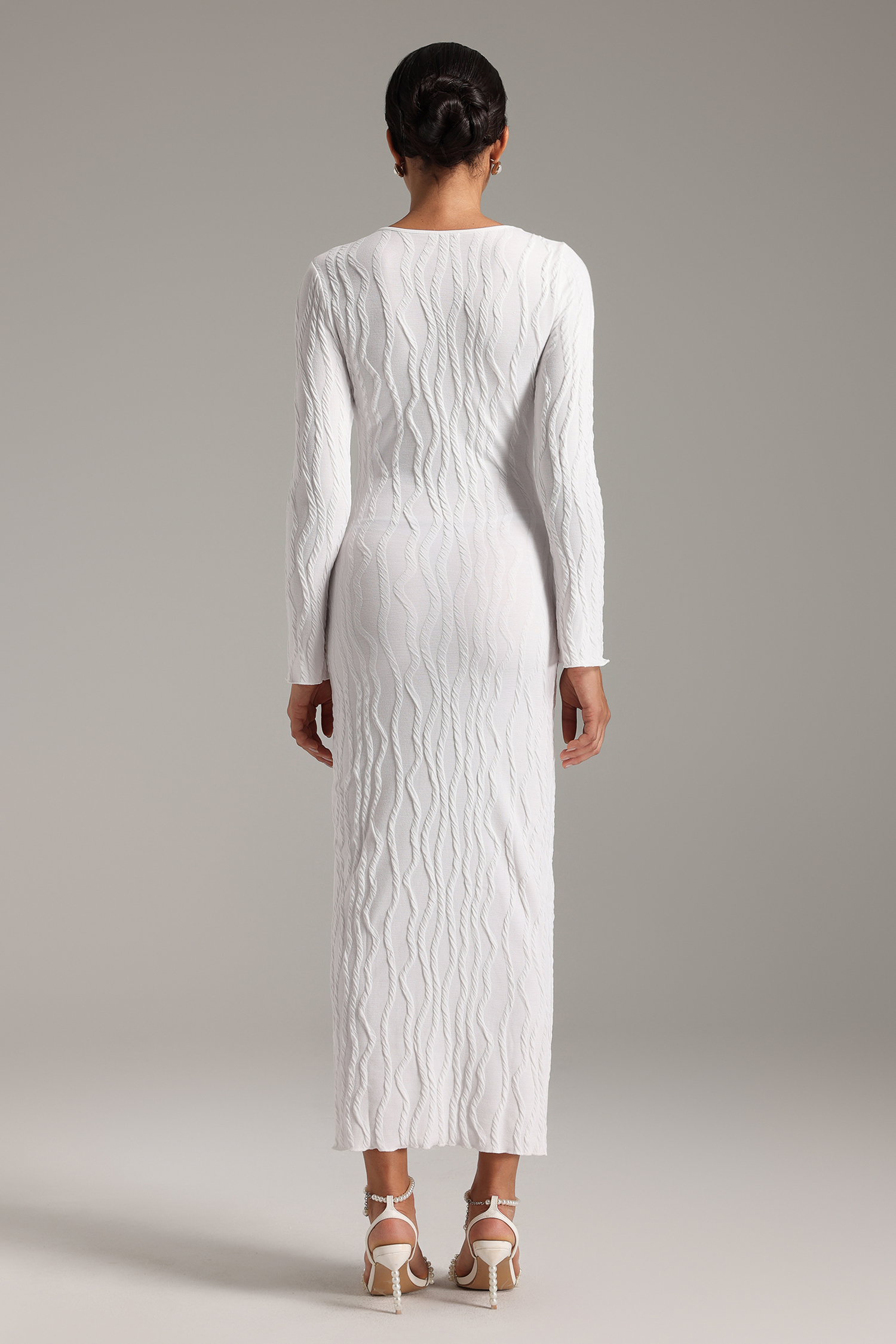 Dixi Flounced Midi Dress