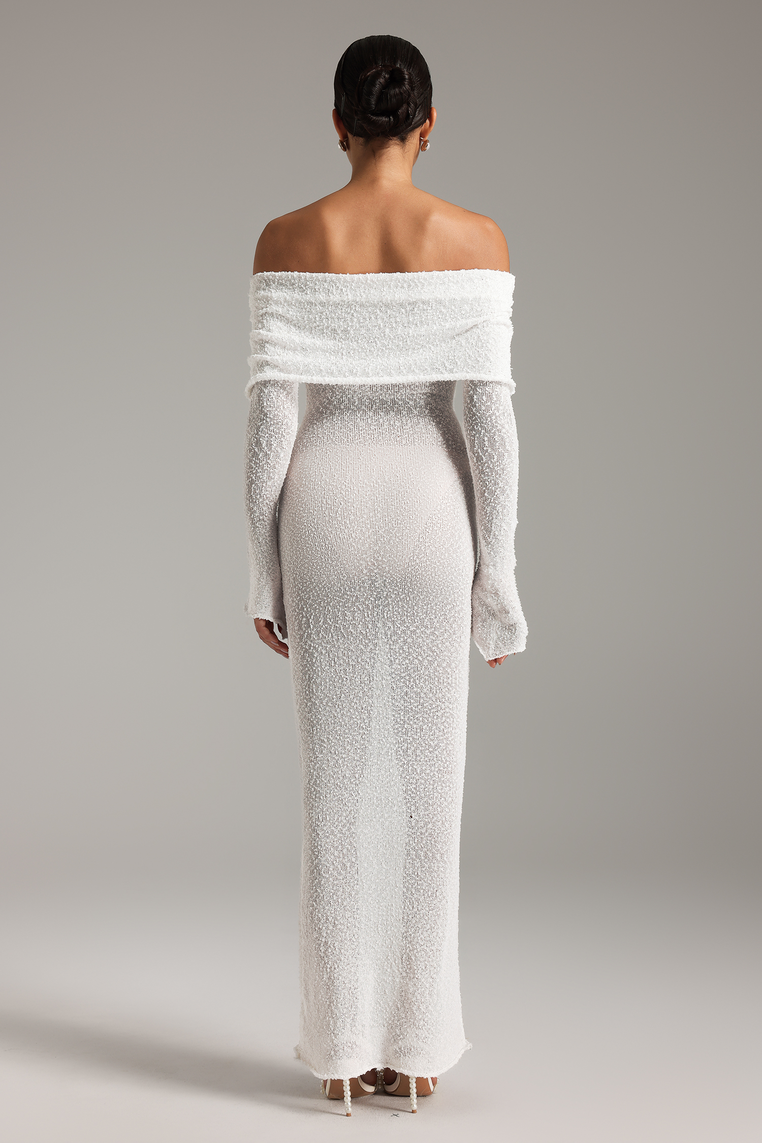 Feo Off-shoulder Maxi Dress