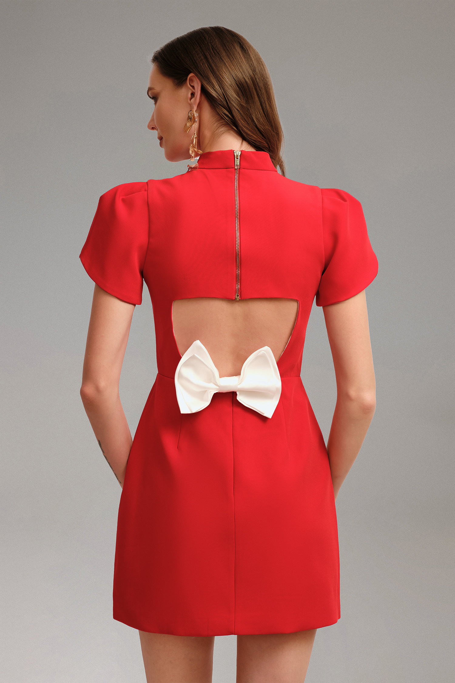 Felixa Backless Mini Dress