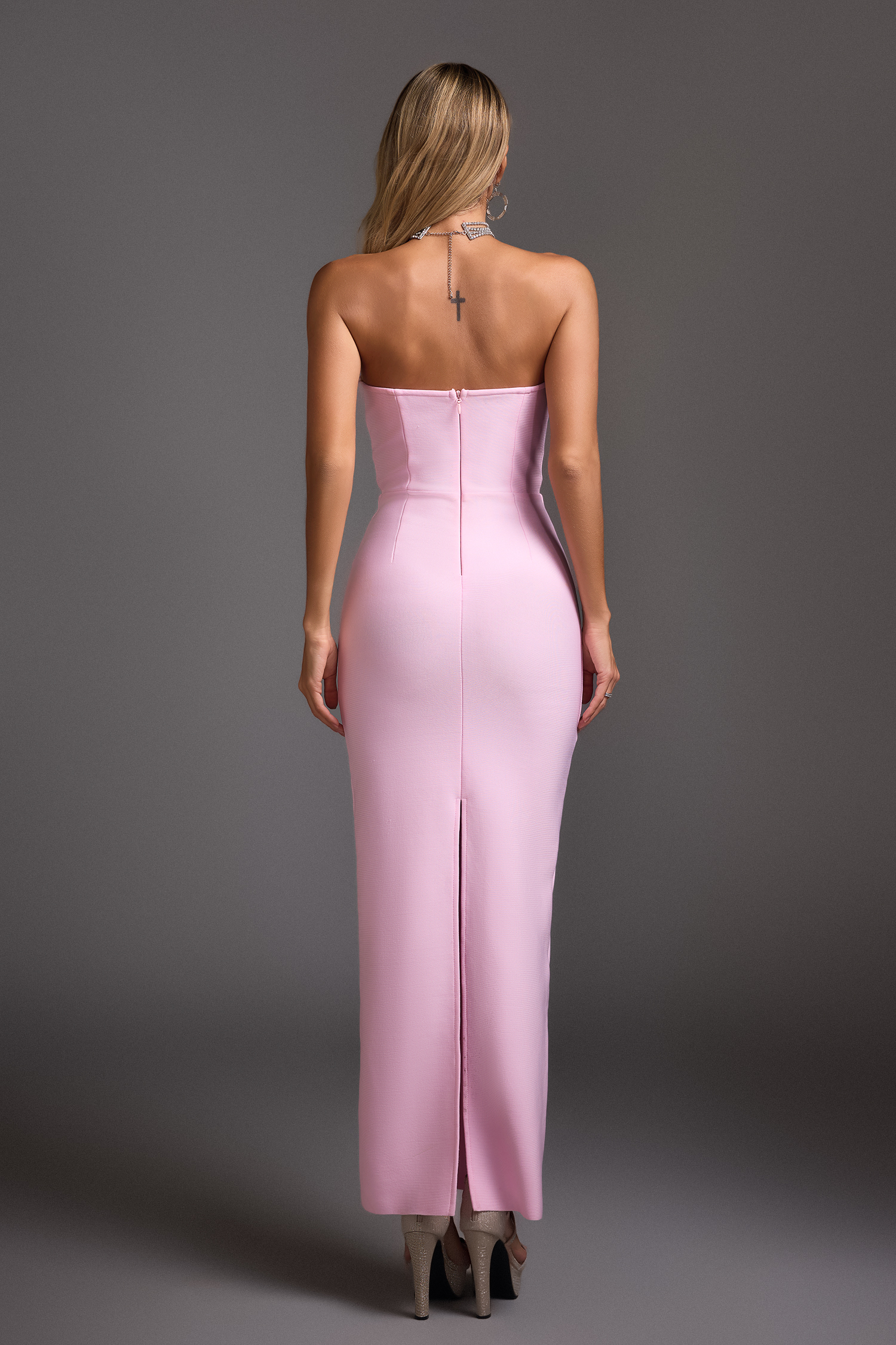 Georgiana Strapless Bandage Maxi Dress