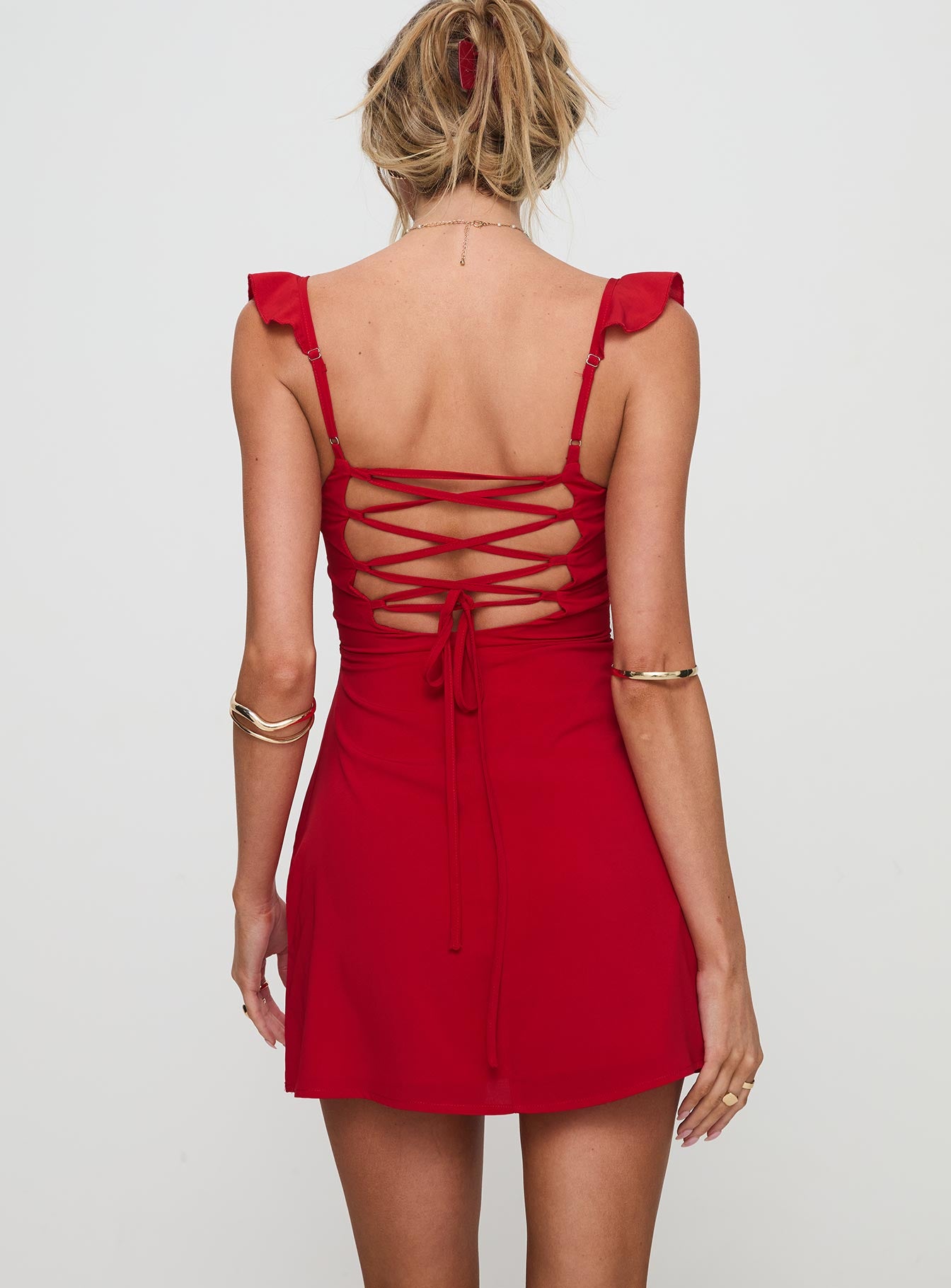 Princess Polly Landon Mini Dress Red
