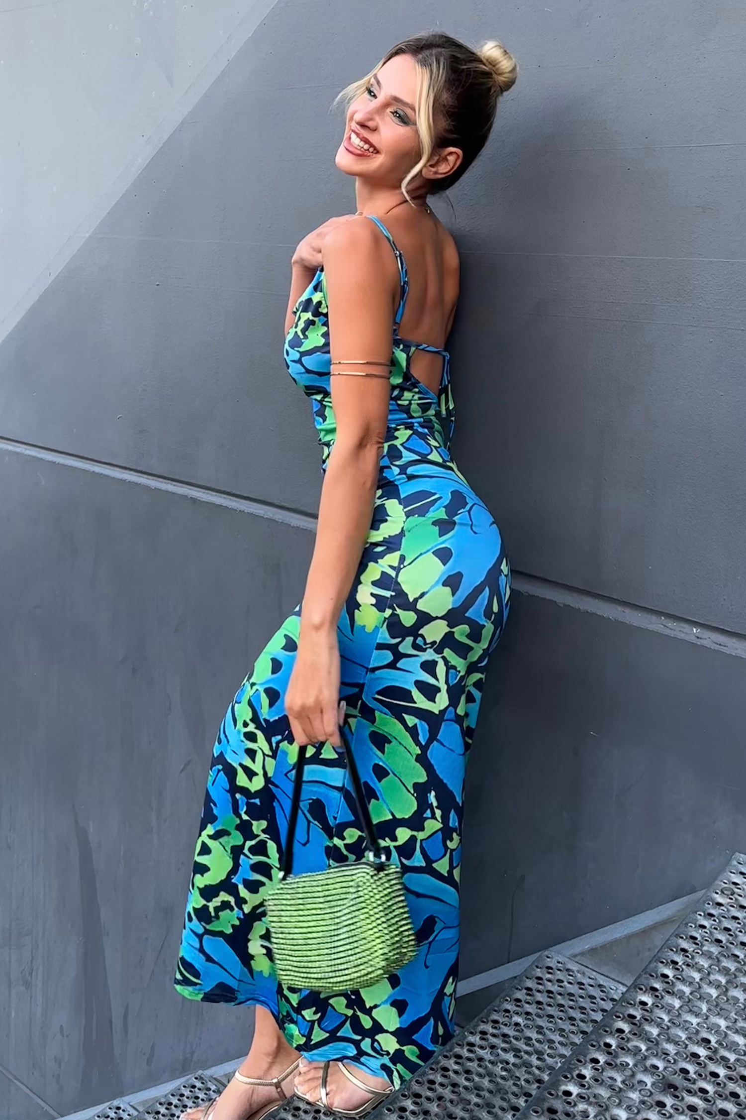 Sukia Printed Maxi Dress