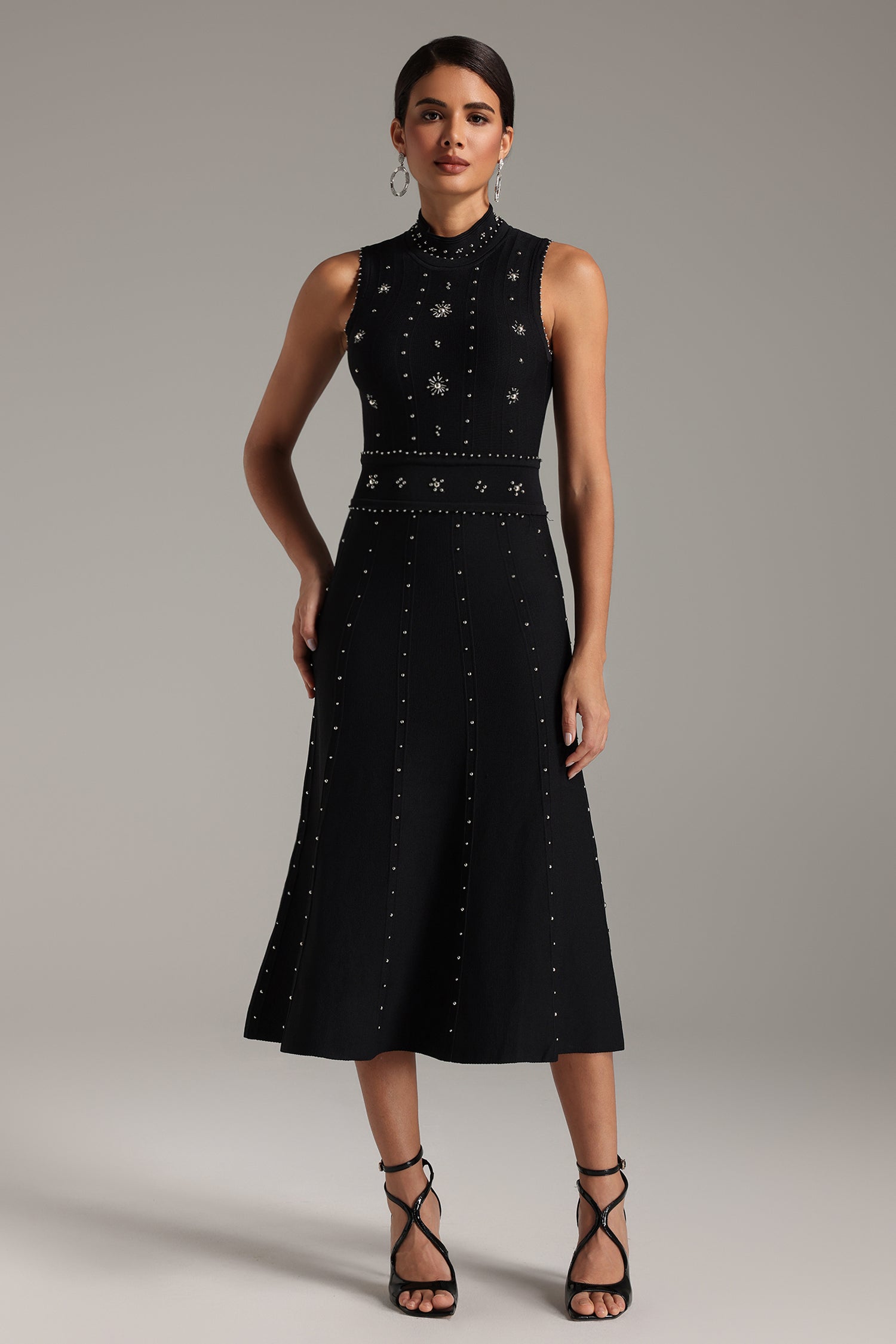 Delilah Diamond Long Dress