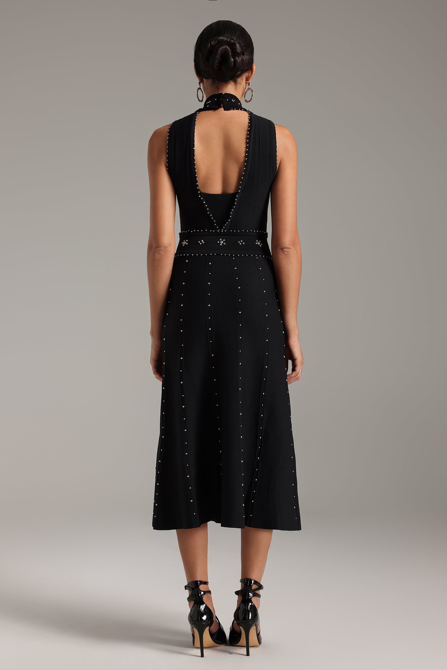 Delilah Diamond Long Dress