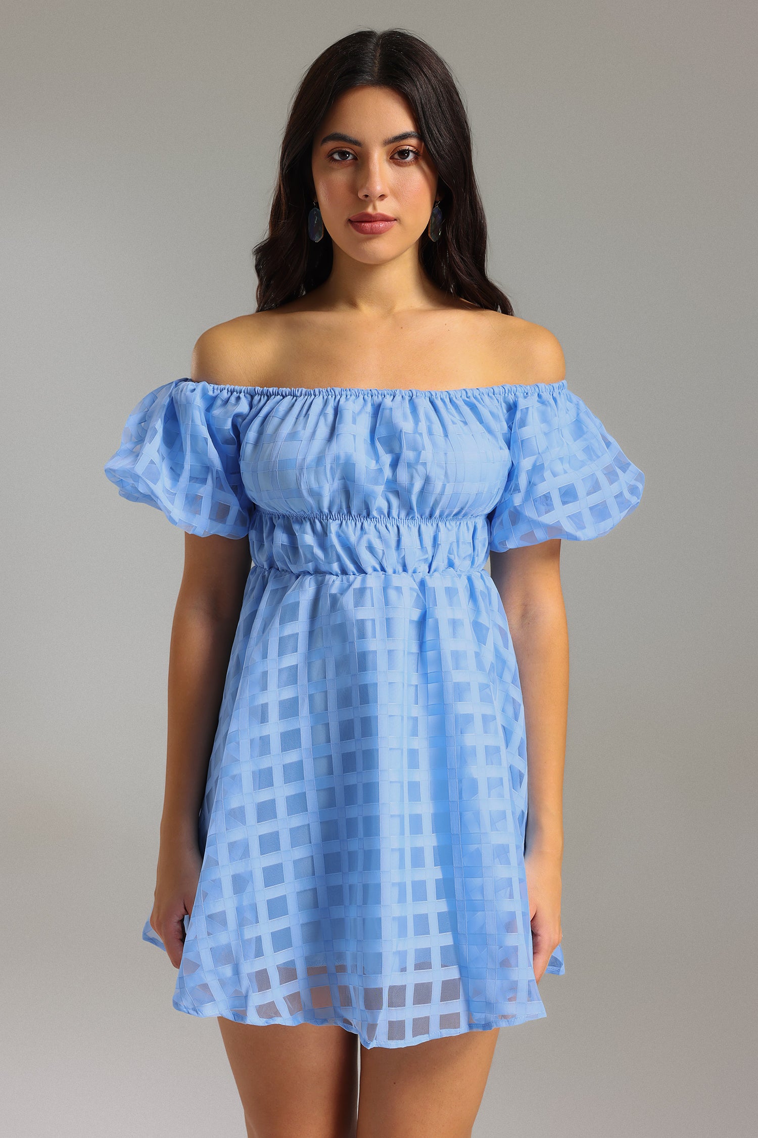 Harlow Off Shoulder Mini Dress