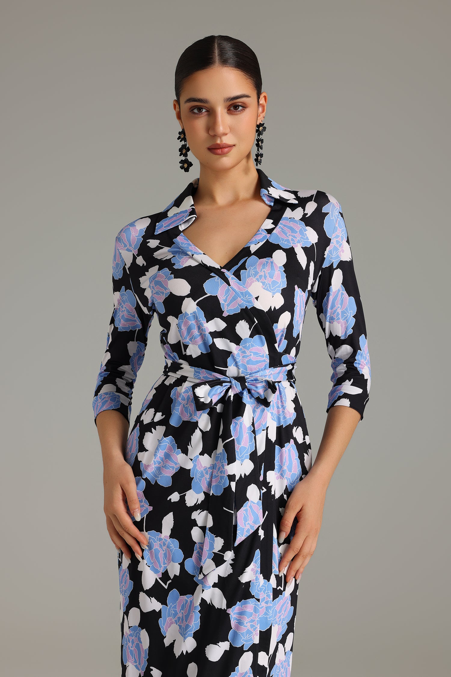 Kahlo Floral Printed Maxi Dress